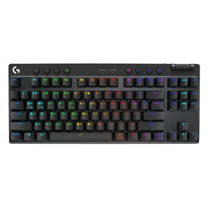 로지텍 PRO X TKL LIGHTSPEED 무선 게이밍 리니어 키보드, 블랙, PRO X TKL 블랙 리니어 적축, 적축