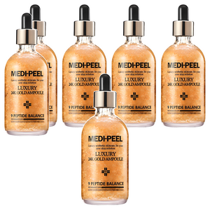 메디필 럭셔리 24k 골드 앰플, 100ml, 6개