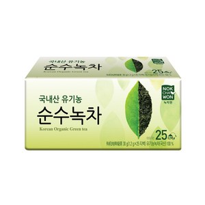 녹차원 국내산 유기농 순수녹차, 1.2g, 25개입, 1개