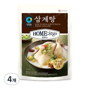 호밍스 삼계탕, 800g, 4개