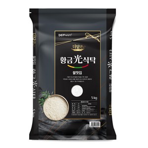 더담은 2024년산 햅쌀 황금빛식탁 백미, 상, 5kg, 1개