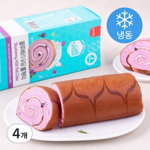 삼립 블루베리 우유 롤케익, 430g, 4개