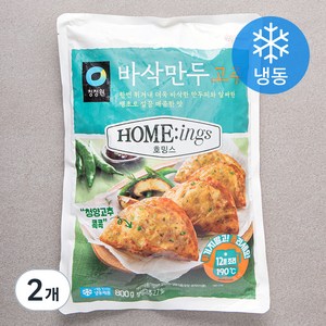 대상 호밍스 바삭만두 고추 (냉동), 2개, 800g