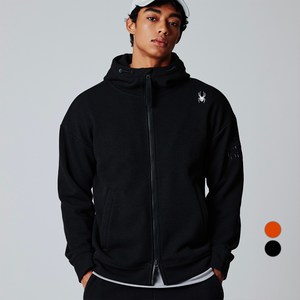 스파이더 남녀공용 스웨터 본딩 셋업 후드집업