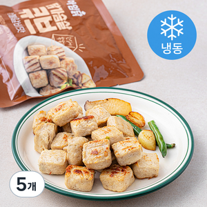 아임닭 닭가슴살 큐브 숯불갈비맛 (냉동), 100g, 5개