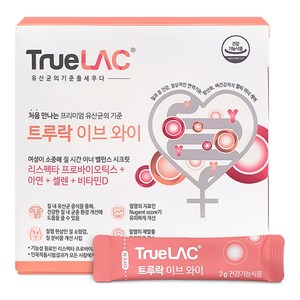 트루락 휴럼 이브 와이 여성 질 건강 유산균 30p, 1개, 60g