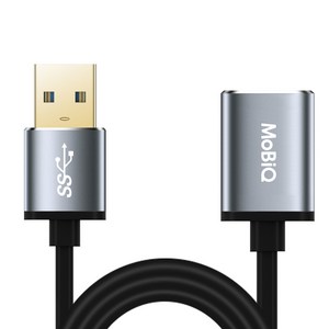모비큐 고순도 USB 3.0 연장케이블 EM-ATE2M, 2m, 1개