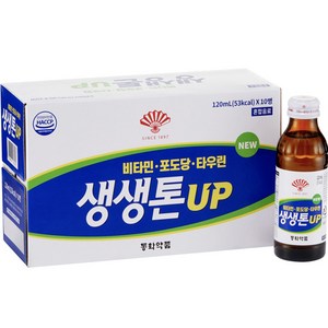 생생톤 UP 에너지 음료, 120ml, 10개