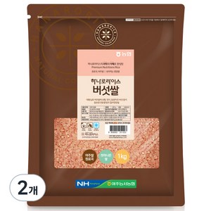 농협 하나로라이스 버섯쌀, 1kg, 2개