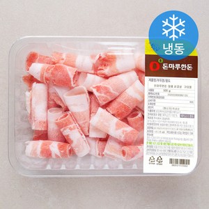 돈마루한돈 대패 삼겹살 구이용 (냉동), 500g, 1개
