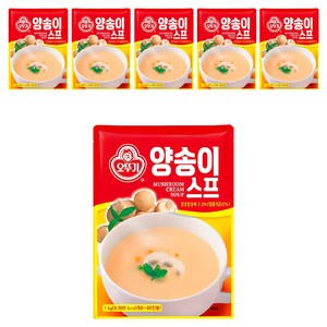 오뚜기 양송이 스프, 1kg, 6개