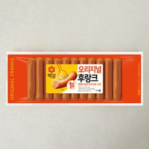 백설 오리지널 후랑크, 1개, 460g