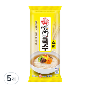 오뚜기옛날 국수 소면, 500g, 5개