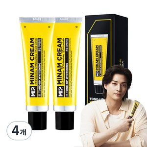 미프 미남 톤업 화이트닝 크림 50ml, 4개