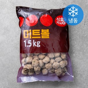 식자재왕 미트볼 (냉동), 1.5kg, 1개