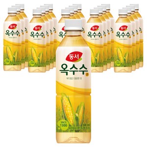 동서 옥수수차, 500ml, 20개