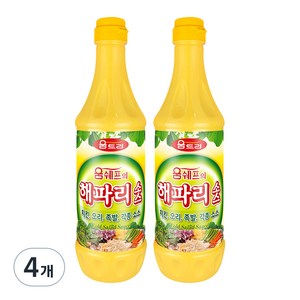 움트리 해파리 양념 소스, 930g, 4개