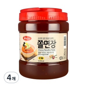 움트리 쫄면장, 2kg, 4개