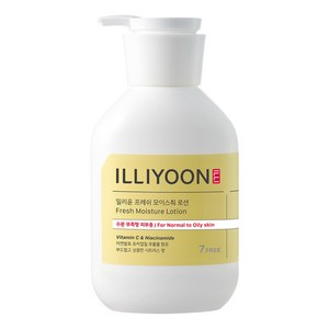 일리윤 프레쉬 모이스춰 로션 시트러스향, 350ml, 1개