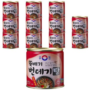 유동 뚝배기 번데기탕 얼큰한맛, 280g, 12개