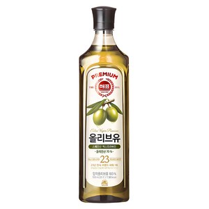 해표 압착 올리브유, 900ml, 1개