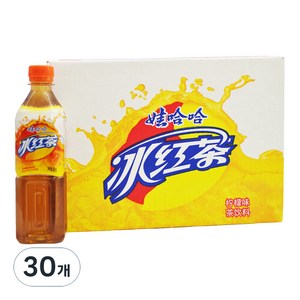 와하하 빙홍차 아이스티, 490ml, 30개