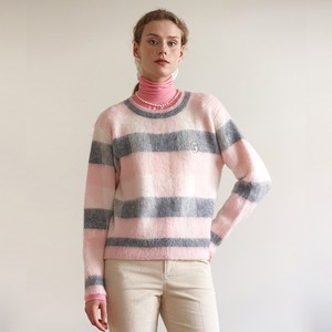 로라로라 여성용 CHECK KNIT