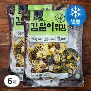 굿프랜즈 김말이 튀김 (냉동), 1kg, 6개