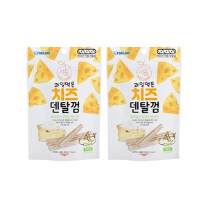 포켄스 과일먹은 치즈덴탈껌, 사과, 100g, 2개