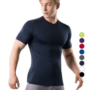 아르메데스 남성용 언더레이어 무지테크핏 반팔 상의 AR-51