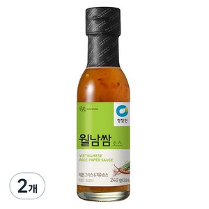 청정원 월남쌈소스, 240g, 2개