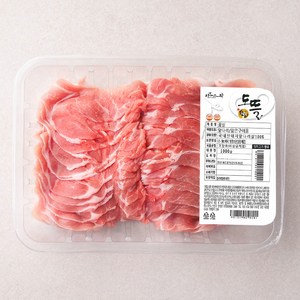 도뜰 한돈 파머스팩 꽃살 얇은구이용 (냉장), 1000g, 1개