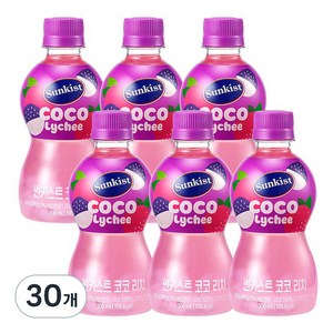 선키스트 코코 리치 음료, 300ml, 30개