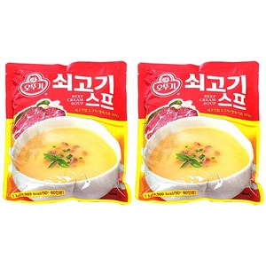 오뚜기 쇠고기스프, 1kg, 2개