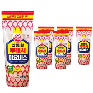 오뚜기 후레시 마요네즈, 500g, 6개