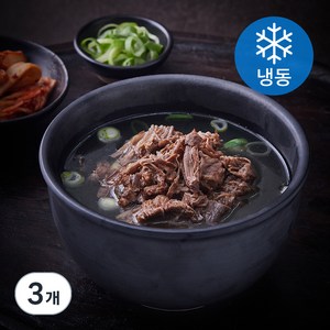 삼원가든 한우맑은 설렁탕 (냉동), 500g, 3개