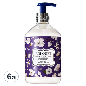 부케가르니 바디로션 바닐라머스크, 520ml, 6개