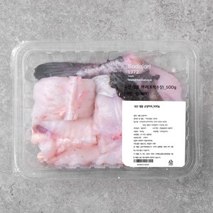 바다자리 국산 생물 아귀 토막손질, 500g, 1개