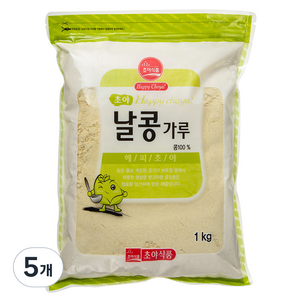 초야식품 날콩가루, 5개, 1kg