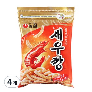 농심 새우깡, 400g, 4개