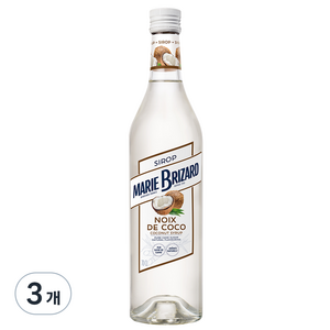 마리브리자드 코코넛 시럽, 700ml, 3개