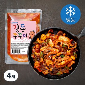 바담바담 길동 쭈꾸미 볶음 (냉동), 300g, 4개