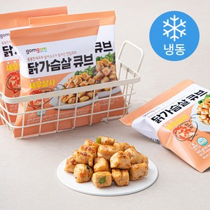 곰곰 닭가슴살 큐브 새우살사 (냉동), 100g, 5개