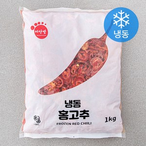 마당발 중국산 홍고추 (냉동), 1kg, 1개