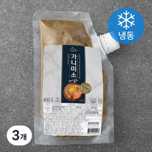 고래미 가니미소 마일드G 게장 (냉동), 400g, 3개