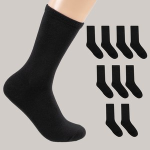 캐럿 여성용 무지 장목 양말 10켤레 세트