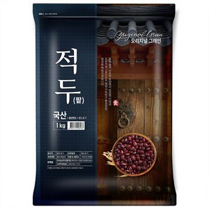 오리지널그레인 적두 팥, 1kg, 1개