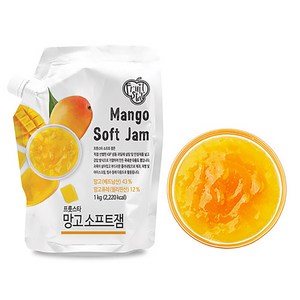 딜라잇가든 망고 소프트 잼, 1kg, 1개