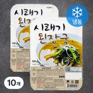 자연에찬 시래기 된장국 (냉동), 500g, 10개