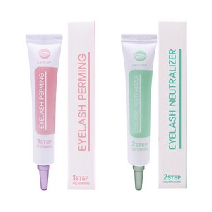 래쉬업 튜브형 속눈썹 웨이브펌 1제 + 2제 세트, 20ml, 1세트